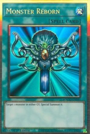 Monster Reborn (MAGO-EN045) - Maximum Gold 1st Edition Maximum Gold Yugioh Single  Squirtle Squad Card Shop.