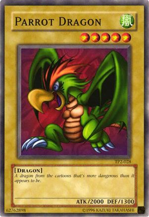 Parrot Dragon (TP2-028) - Tournament Pack 2 Unlimited Tournament Pack 2 Yugioh Single  Squirtle Squad Card Shop.
