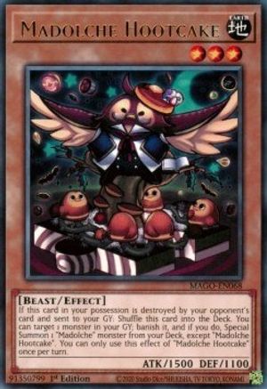 Madolche Hootcake (MAGO-EN068) - Maximum Gold 1st Edition Maximum Gold Yugioh Single  Squirtle Squad Card Shop.