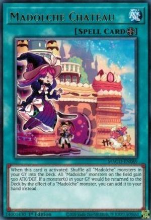 Madolche Chateau (MAGO-EN069) - Maximum Gold 1st Edition Maximum Gold Yugioh Single  Squirtle Squad Card Shop.