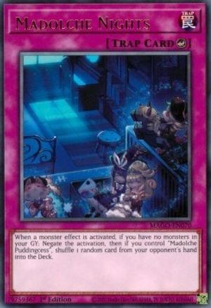 Madolche Nights (MAGO-EN070) - Maximum Gold 1st Edition Maximum Gold Yugioh Single  Squirtle Squad Card Shop.
