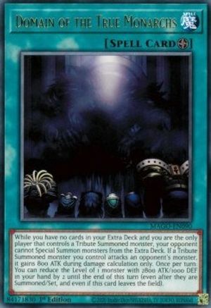 Domain of the True Monarchs (MAGO-EN090) - Maximum Gold 1st Edition Maximum Gold Yugioh Single  Squirtle Squad Card Shop.