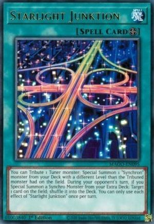 Starlight Junktion (MAGO-EN095) - Maximum Gold 1st Edition Maximum Gold Yugioh Single  Squirtle Squad Card Shop.