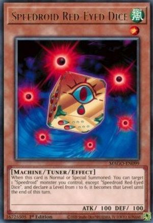 Speedroid Red-Eyed Dice (MAGO-EN099) - Maximum Gold 1st Edition Maximum Gold Yugioh Single  Squirtle Squad Card Shop.