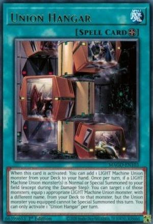 Union Hangar (MAGO-EN103) - Maximum Gold 1st Edition Maximum Gold Yugioh Single  Squirtle Squad Card Shop.