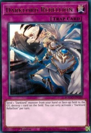 Darklord Rebellion (MAGO-EN109) - Maximum Gold 1st Edition Maximum Gold Yugioh Single  Squirtle Squad Card Shop.