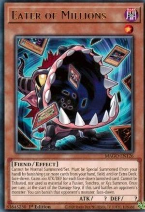 Eater of Millions (MAGO-EN126) - Maximum Gold 1st Edition Maximum Gold Yugioh Single  Squirtle Squad Card Shop.