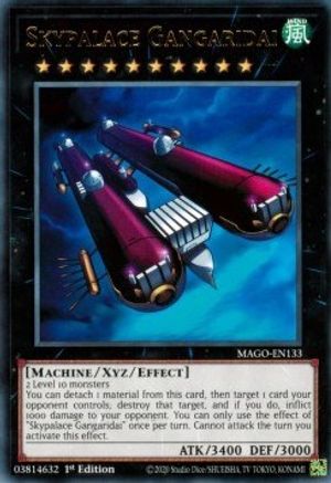 Skypalace Gangaridai (MAGO-EN133) - Maximum Gold 1st Edition Maximum Gold Yugioh Single  Squirtle Squad Card Shop.