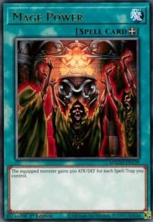 Mage Power (MAGO-EN139) - Maximum Gold 1st Edition Maximum Gold Yugioh Single  Squirtle Squad Card Shop.