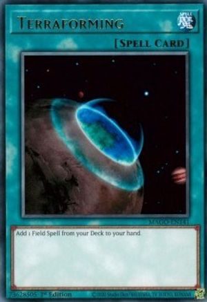 Terraforming (MAGO-EN141) - Maximum Gold 1st Edition Maximum Gold Yugioh Single  Squirtle Squad Card Shop.
