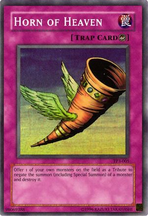 Horn of Heaven (TP3-005) - Tournament Pack 3 Unlimited Tournament Pack 3 Yugioh Single  Squirtle Squad Card Shop.