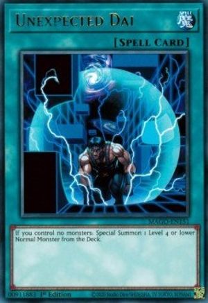 Unexpected Dai (MAGO-EN151) - Maximum Gold 1st Edition Maximum Gold Yugioh Single  Squirtle Squad Card Shop.