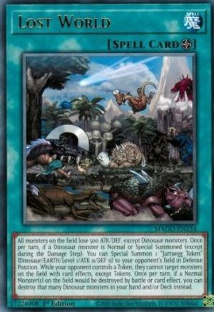 Lost World (MAGO-EN154) - Maximum Gold 1st Edition Maximum Gold Yugioh Single  Squirtle Squad Card Shop.