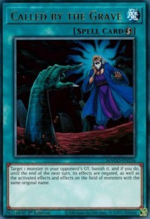 Called by the Grave (MAGO-EN156) - Maximum Gold 1st Edition Maximum Gold Yugioh Single  Squirtle Squad Card Shop.