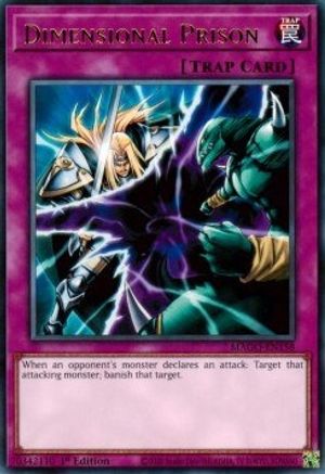 Dimensional Prison (MAGO-EN158) - Maximum Gold 1st Edition Maximum Gold Yugioh Single  Squirtle Squad Card Shop.
