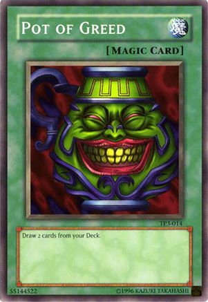 Pot of Greed (TP3-014) - Tournament Pack 3 Unlimited Tournament Pack 3 Yugioh Single  Squirtle Squad Card Shop.