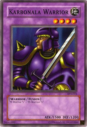 Karbonala Warrior (TP3-015) - Tournament Pack 3 Unlimited Tournament Pack 3 Yugioh Single  Squirtle Squad Card Shop.