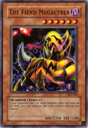 The Fiend Megacyber (TP4-005) - Tournament Pack 4 Unlimited Tournament Pack 4 Yugioh Single  Squirtle Squad Card Shop.