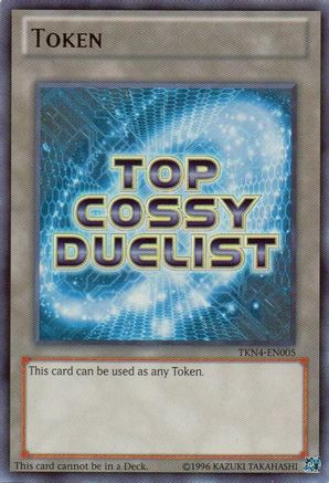 Token: Top Ranked COSSY Duelist (Blue) (TKN4-EN005) - Yu-Gi-Oh! Tokens Unlimited Yu-Gi-Oh! Tokens Yugioh Single  Squirtle Squad Card Shop.