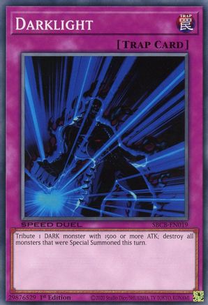 Darklight (SBCB-EN019) - Speed Duel: Battle City Box 1st Edition Speed Duel: Battle City Box Yugioh Single  Squirtle Squad Card Shop.