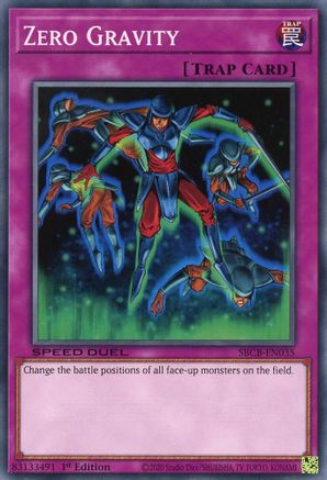 Zero Gravity (SBCB-EN035) - Speed Duel: Battle City Box 1st Edition Speed Duel: Battle City Box Yugioh Single  Squirtle Squad Card Shop.