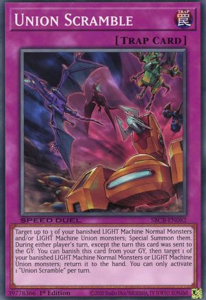 Union Scramble (SBCB-EN082) - Speed Duel: Battle City Box 1st Edition Speed Duel: Battle City Box Yugioh Single  Squirtle Squad Card Shop.