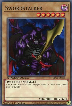 Swordstalker (SBCB-EN089) - Speed Duel: Battle City Box 1st Edition Speed Duel: Battle City Box Yugioh Single  Squirtle Squad Card Shop.