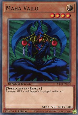 Maha Vailo (SBCB-EN093) - Speed Duel: Battle City Box 1st Edition Speed Duel: Battle City Box Yugioh Single  Squirtle Squad Card Shop.