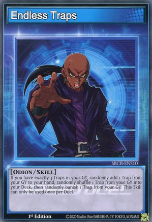 Endless Traps (SBCB-ENS10) - Speed Duel: Battle City Box 1st Edition Speed Duel: Battle City Box Yugioh Single  Squirtle Squad Card Shop.