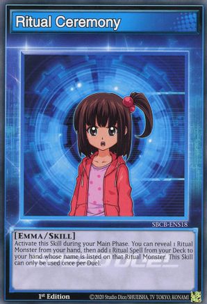 Ritual Ceremony (SBCB-ENS18) - Speed Duel: Battle City Box 1st Edition Speed Duel: Battle City Box Yugioh Single  Squirtle Squad Card Shop.
