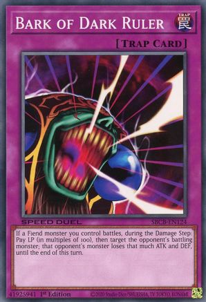 Bark of Dark Ruler (SBCB-EN124) - Speed Duel: Battle City Box 1st Edition Speed Duel: Battle City Box Yugioh Single  Squirtle Squad Card Shop.