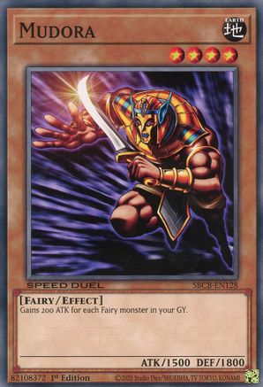 Mudora (SBCB-EN128) - Speed Duel: Battle City Box 1st Edition Speed Duel: Battle City Box Yugioh Single  Squirtle Squad Card Shop.