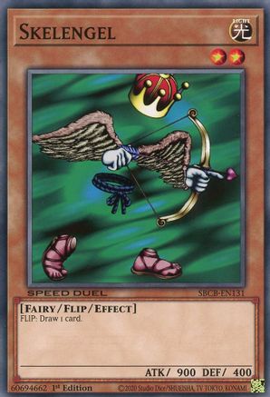 Skelengel (SBCB-EN131) - Speed Duel: Battle City Box 1st Edition Speed Duel: Battle City Box Yugioh Single  Squirtle Squad Card Shop.