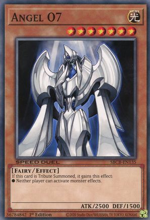 Angel O7 (SBCB-EN135) - Speed Duel: Battle City Box 1st Edition Speed Duel: Battle City Box Yugioh Single  Squirtle Squad Card Shop.