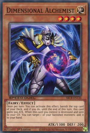 Dimensional Alchemist (SBCB-EN136) - Speed Duel: Battle City Box 1st Edition Speed Duel: Battle City Box Yugioh Single  Squirtle Squad Card Shop.