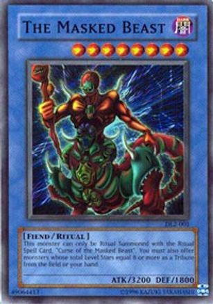 The Masked Beast (DL2-001) - Duelist League Promo Limited Duelist League Promo Yugioh Single  Squirtle Squad Card Shop.