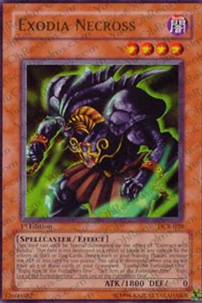 Exodia Necross (DCR-020) - Dark Crisis Unlimited Dark Crisis Yugioh Single  Squirtle Squad Card Shop.