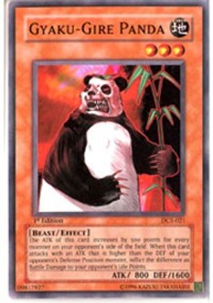 Gyaku-Gire Panda (DCR-021) - Dark Crisis 1st Edition Dark Crisis Yugioh Single  Squirtle Squad Card Shop.