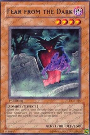 Fear from the Dark (DCR-025) - Dark Crisis 1st Edition Dark Crisis Yugioh Single  Squirtle Squad Card Shop.