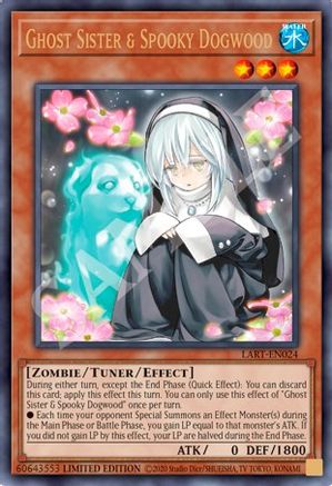 Ghost Sister & Spooky Dogwood (LART-EN024) - The Lost Art Promotion Limited The Lost Art Promotion Yugioh Single  Squirtle Squad Card Shop.