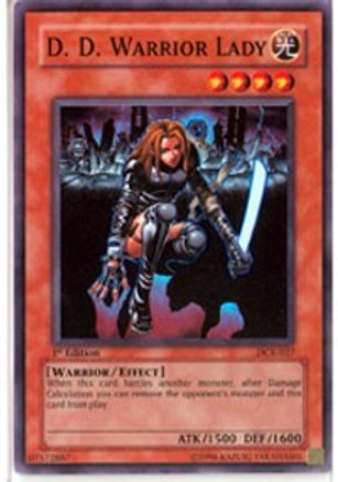 D.D. Warrior Lady (DCR-027) - Dark Crisis 1st Edition Dark Crisis Yugioh Single  Squirtle Squad Card Shop.