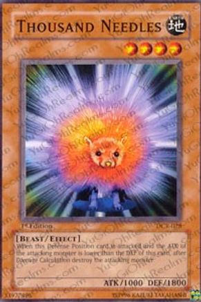 Thousand Needles (DCR-028) - Dark Crisis 1st Edition Dark Crisis Yugioh Single  Squirtle Squad Card Shop.