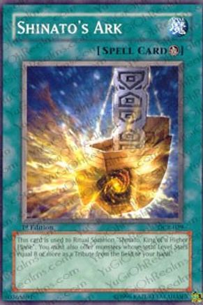 Shinato's Ark (DCR-029) - Dark Crisis 1st Edition Dark Crisis Yugioh Single  Squirtle Squad Card Shop.