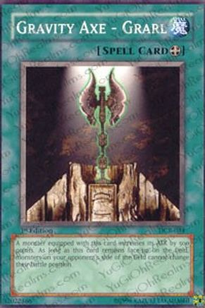 Gravity Axe - Grarl (DCR-034) - Dark Crisis 1st Edition Dark Crisis Yugioh Single  Squirtle Squad Card Shop.