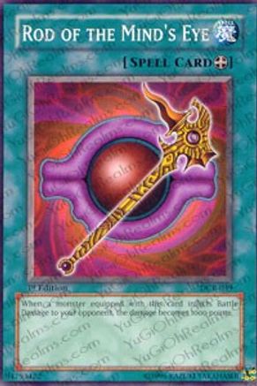 Rod of the Mind's Eye (DCR-039) - Dark Crisis 1st Edition Dark Crisis Yugioh Single  Squirtle Squad Card Shop.