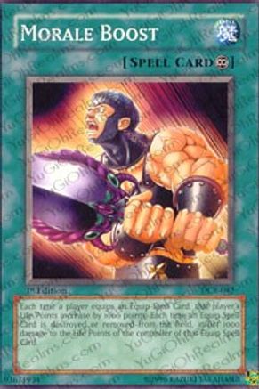 Morale Boost (DCR-042) - Dark Crisis Unlimited Dark Crisis Yugioh Single  Squirtle Squad Card Shop.