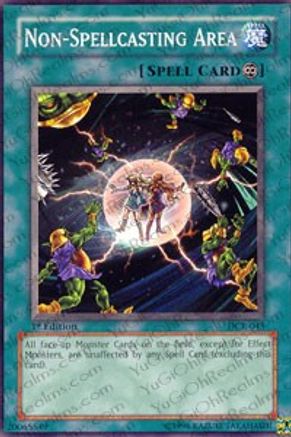 Non-Spellcasting Area (DCR-043) - Dark Crisis 1st Edition Dark Crisis Yugioh Single  Squirtle Squad Card Shop.
