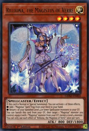 Rilliona, the Magistus of Verre (GEIM-EN003) - Genesis Impact 1st Edition Genesis Impact Yugioh Single  Squirtle Squad Card Shop.