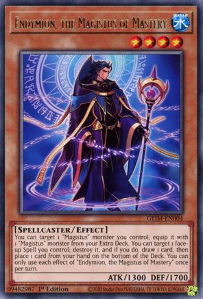 Endymion, the Magistus of Mastery (GEIM-EN004) - Genesis Impact 1st Edition Genesis Impact Yugioh Single  Squirtle Squad Card Shop.