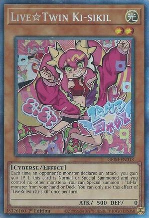 Live Twin Ki-sikil (CR) (GEIM-EN013) - Genesis Impact 1st Edition Genesis Impact Yugioh Single  Squirtle Squad Card Shop.